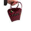 Marni Market, Taha Bag with Woven Handle