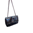 Minime Embossed Leather/ Tweed Medium Sac