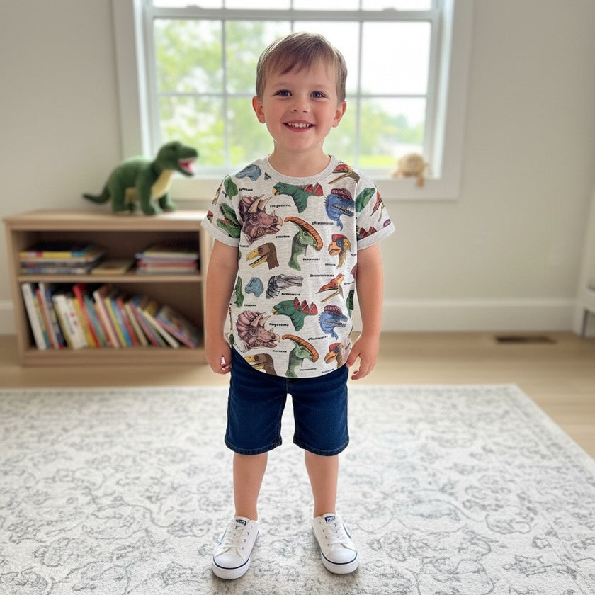 Rock Your Baby/Kid, Dino T-Shirt