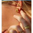 With Love Darling, Ashok Leaf Earrings, NWT