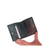 Marni Brown/Red Bifold Wallet with Marbled Interior NWT