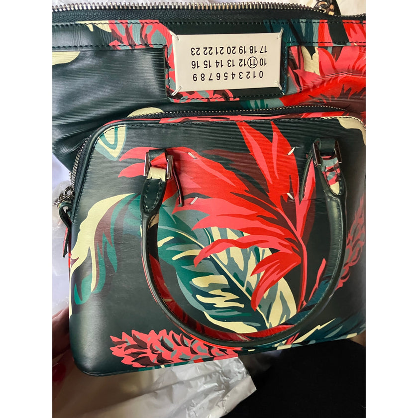 Maison Margiela Mini 5AC Classique Tapestry Top Handle Bag