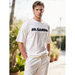 Jil Sander Men’s Stiff Lightweight Cotton Jersey T-Shirt