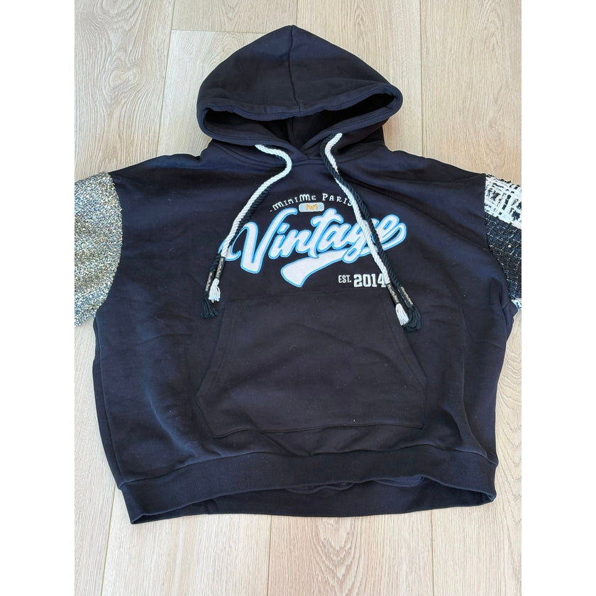 Minime Paris Vintage Hoodie w/ Tweed