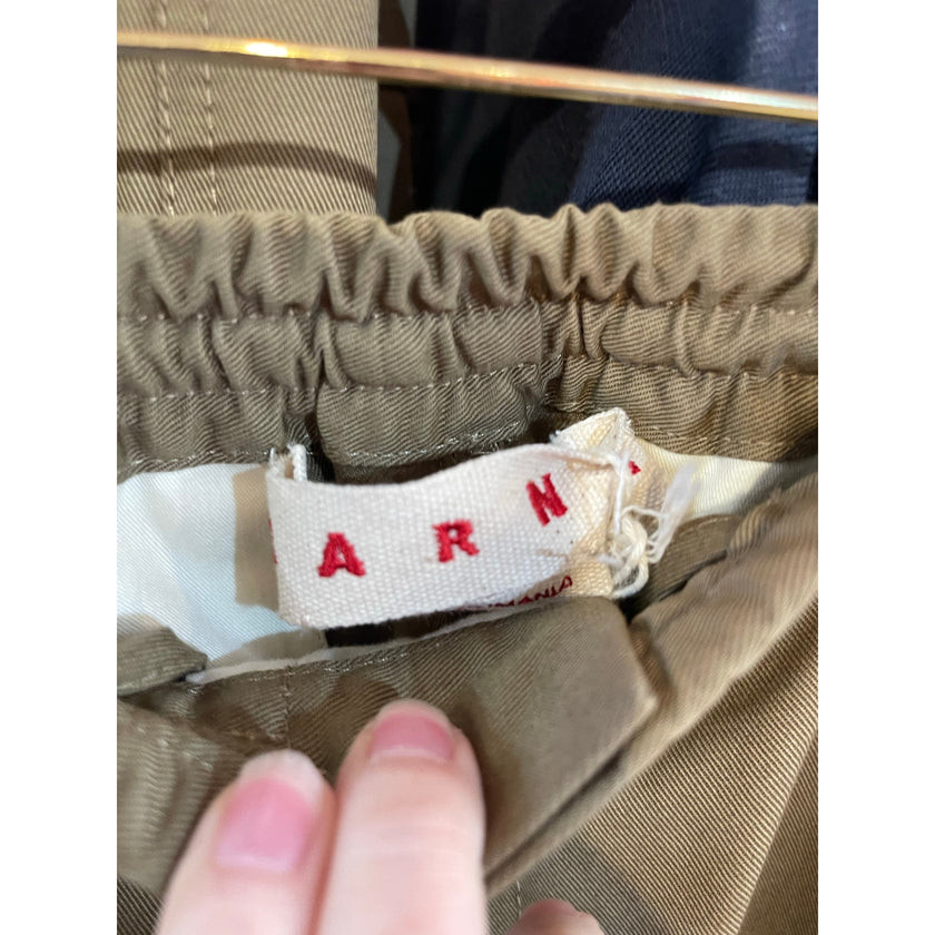 MARNI Men's Gabardine Cargo Pants