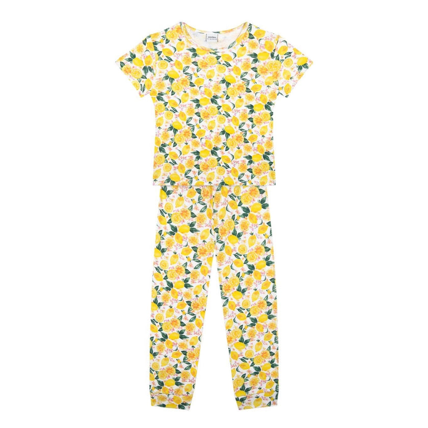 Antebies, Lemonade Short-Sleeved Pajama Set