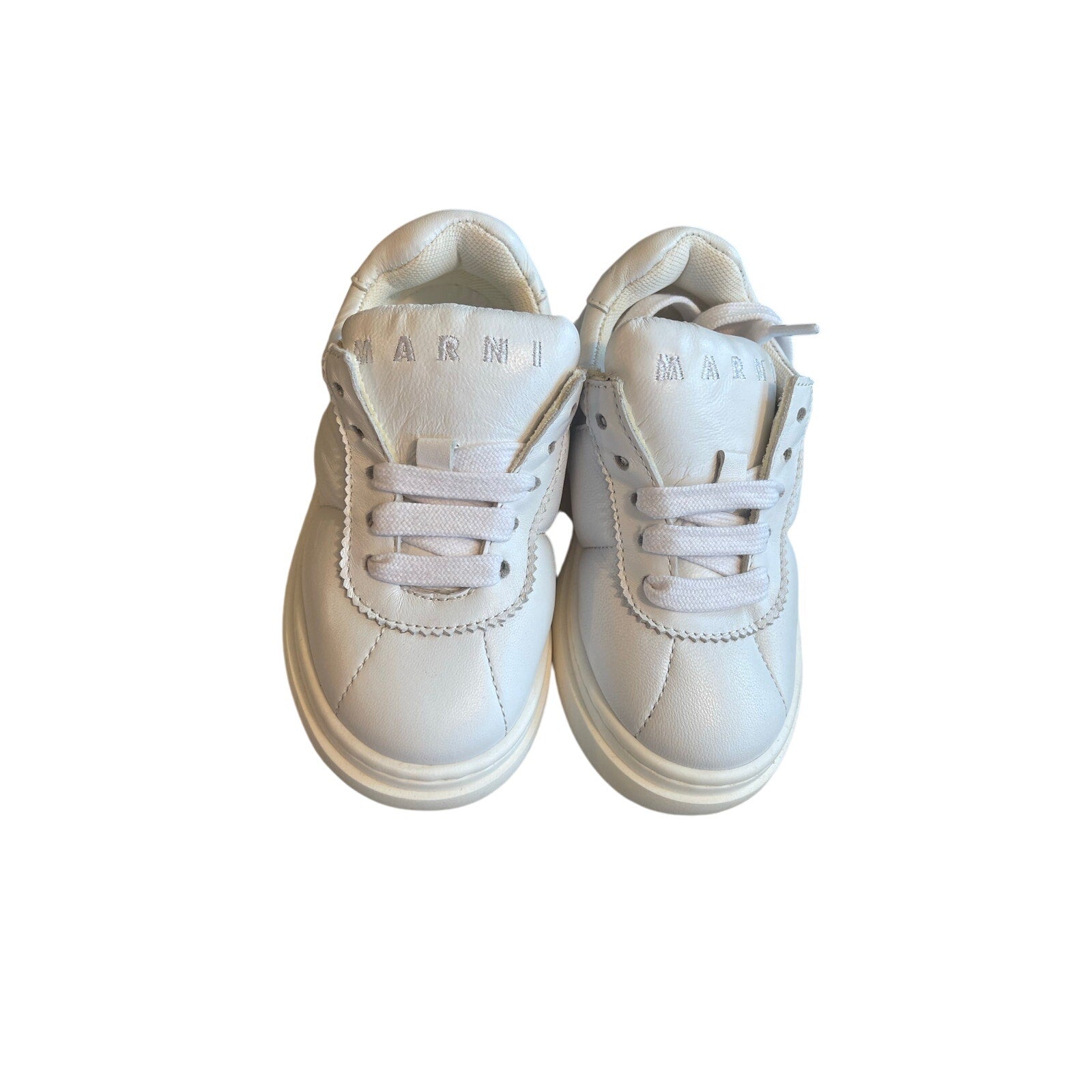 Marni Kids Leather Sneakers NWT size: 25 Italian Kids