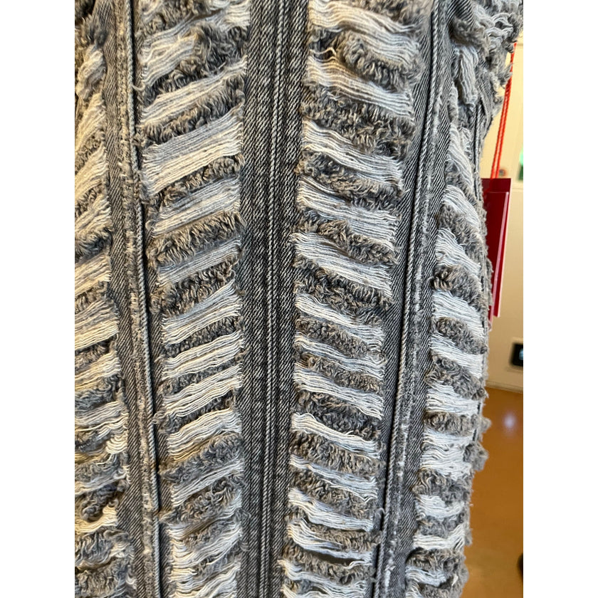 Diesel De-Arie-ads Distressed Denim Dress NWT Size Small