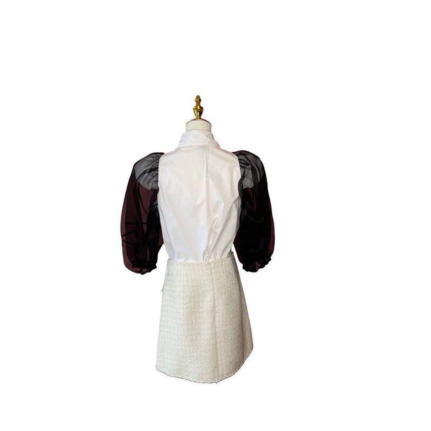 Dahlo Balloon Sleeveless Shirt NWT IT44