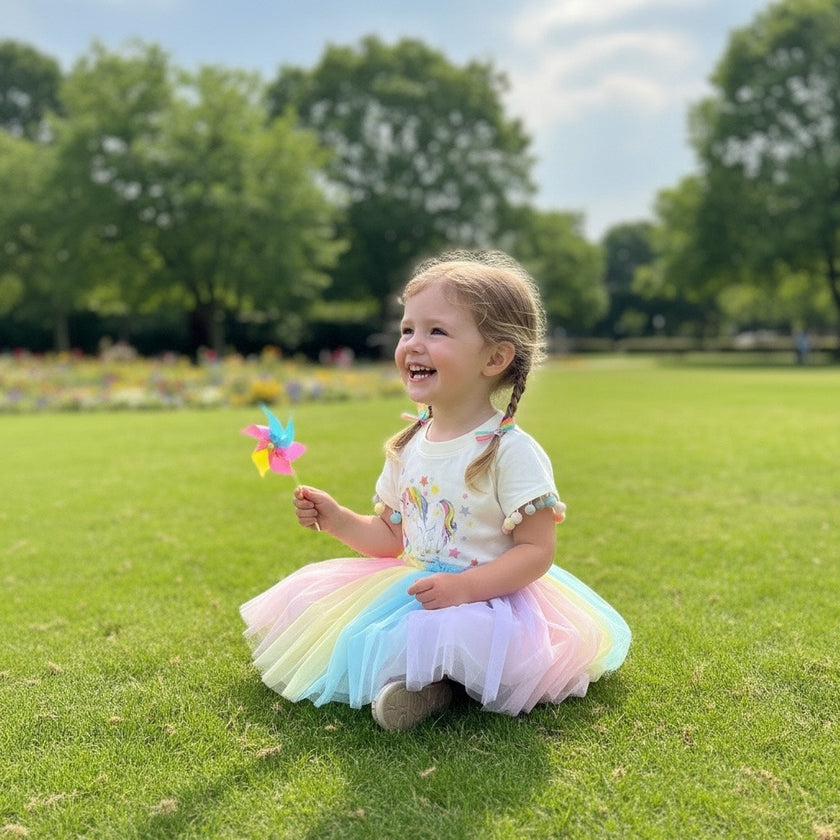 Rock Your Baby/Kid, Unicorn Tulle Dress, NWT