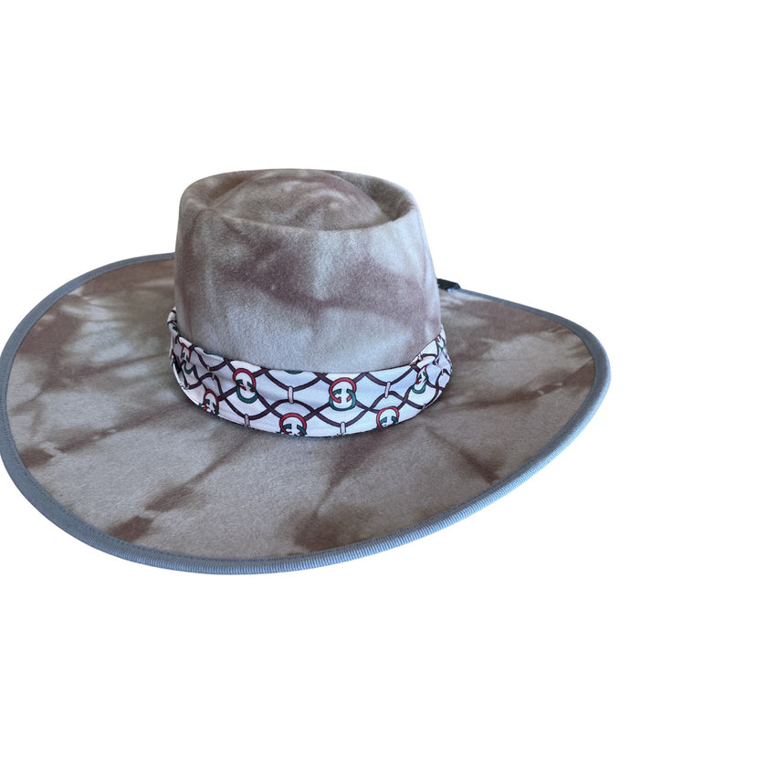 Minime Paris Tie Dye Felt Hat