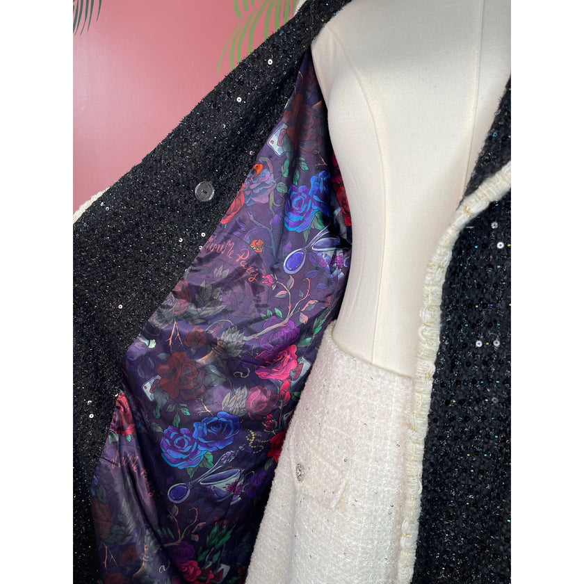 ✨ Minime Paris Long Tweed Coat ✨NWT Medium