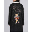Minime Paris Betty Boop Tweed Long Coat. NWOT Size Med