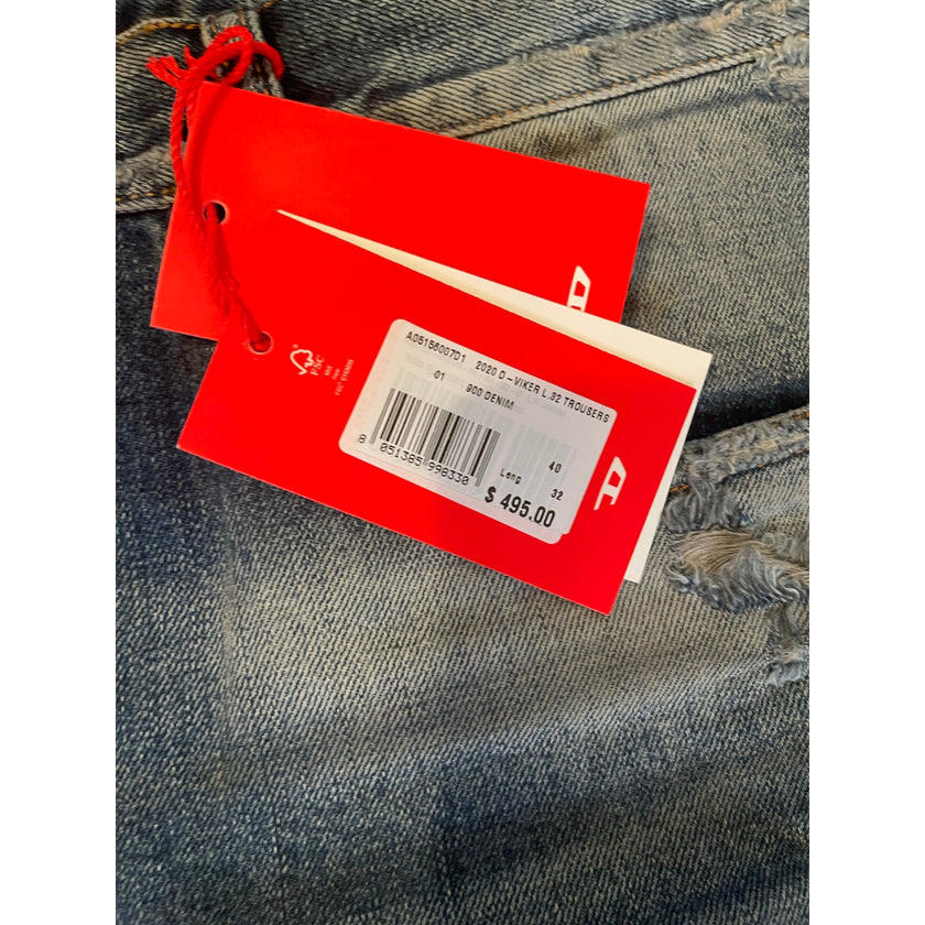 Diesel Men’s D-Viker L.32 Trouser Jeans