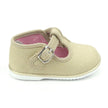 L'Amour Poppy Canvas T-Strap, Biscuit