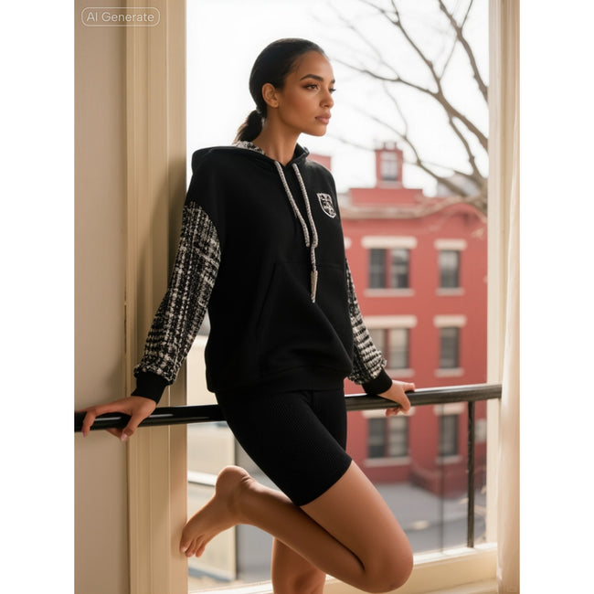 Minime Paris, Tweed Hoodie