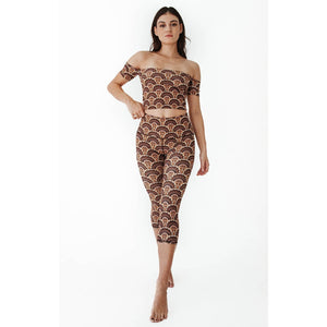 Yoga Democracy, Off-Shoulder Bandeau, Art Deco, NWT, Multiple Sizes Available