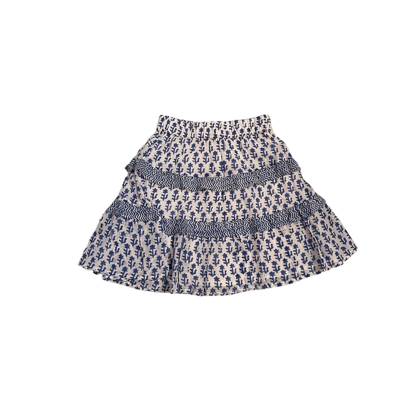 Oliphant, Flirty Skirt, NWT, Blue Flora