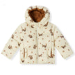 MILKBARN 18-24months Chipmunk Puffy Down Jacket NWT