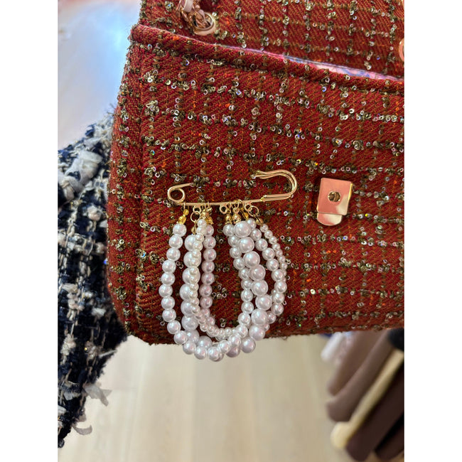 Minime Paris Rust Tweed Med. Sac