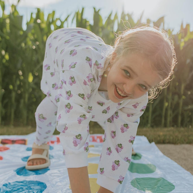 Antebies, Grape Season Leggings Set