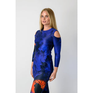 Yoga Democracy, Open Shoulder Top, Friday the 13th