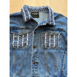 Minime Paris, Denim and Blue Tweed Jacket, NWOT, M/L