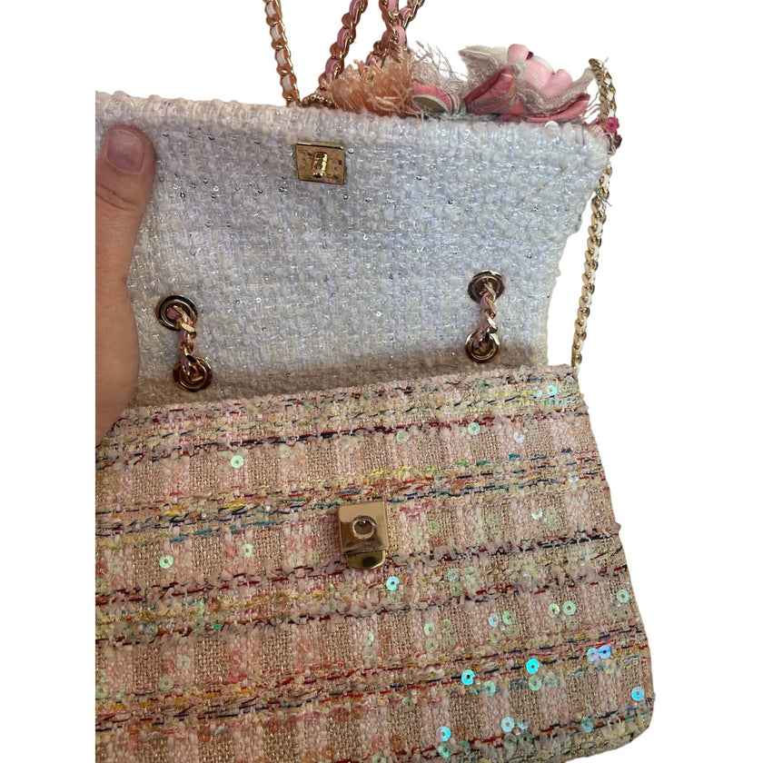 Minime Paris Handmade Luxury Bag – Care Bear 🧸Embellished – NWOT