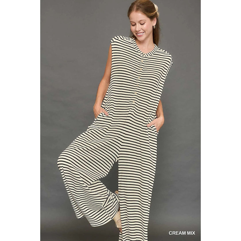 Umgee Oversized Jumpsuit