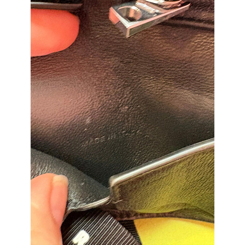 Marni Logo Strap Brushed Effect Wallet NWT