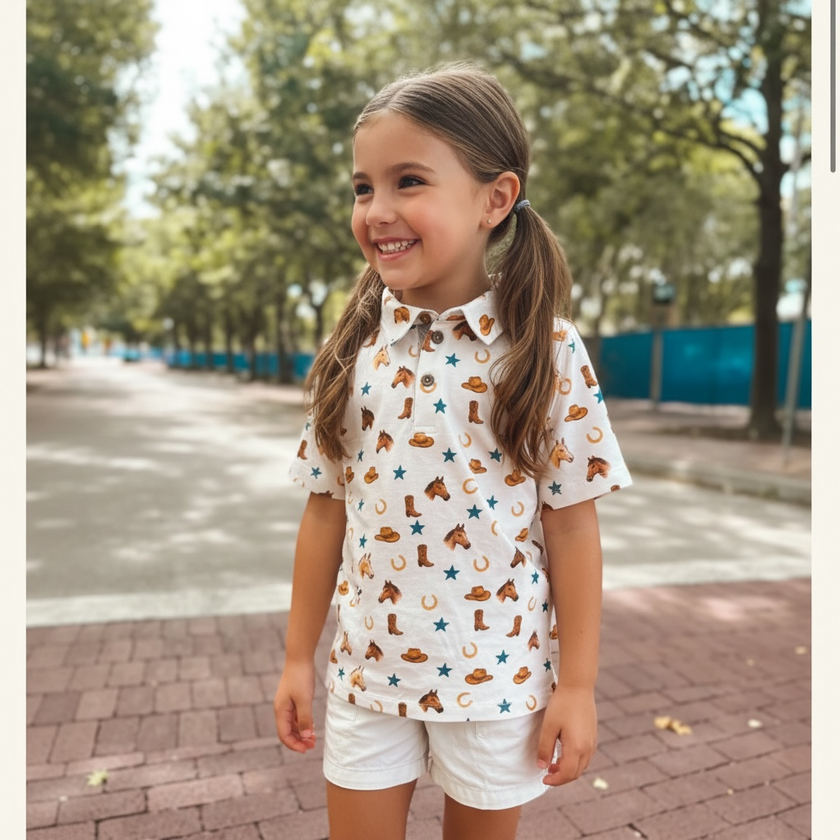 Alto Modas western Lionel polo shirt, photo 3
