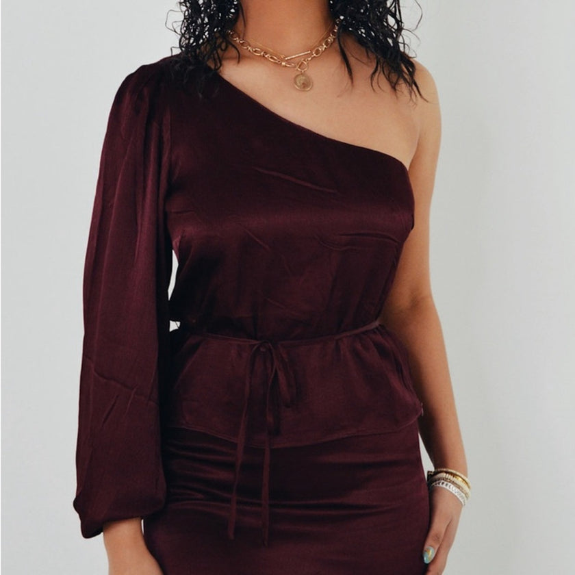 MINKPINK Nador One Shoulder Top, Multiple Sizes