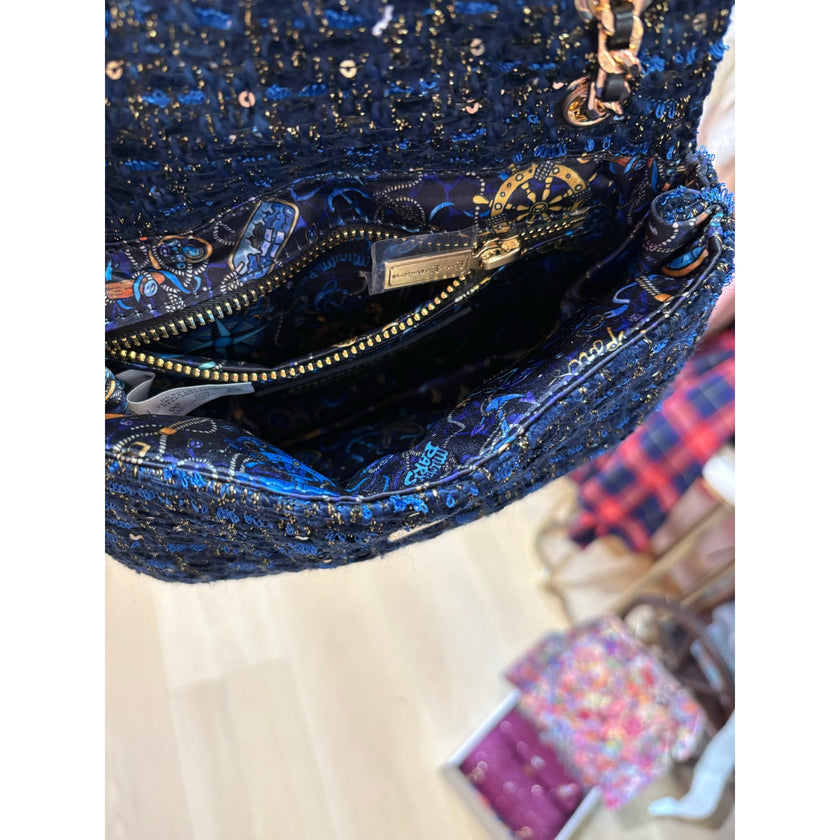 Minime Paris Navy Tweed XS Sac