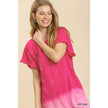 Umgee Pink T-Shirt Dress