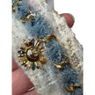 Minime Paris, Handmade Denim and White Tweed Headband