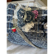 Minime Paris, Haute Denim French Tweed Bag w/ Luxe Details NWOT
