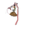 Minime Paris Crochet Croissant Keychain/ Bag Charm NWOT