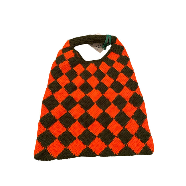 Marni Market, Checkered Handle Bag, NWT