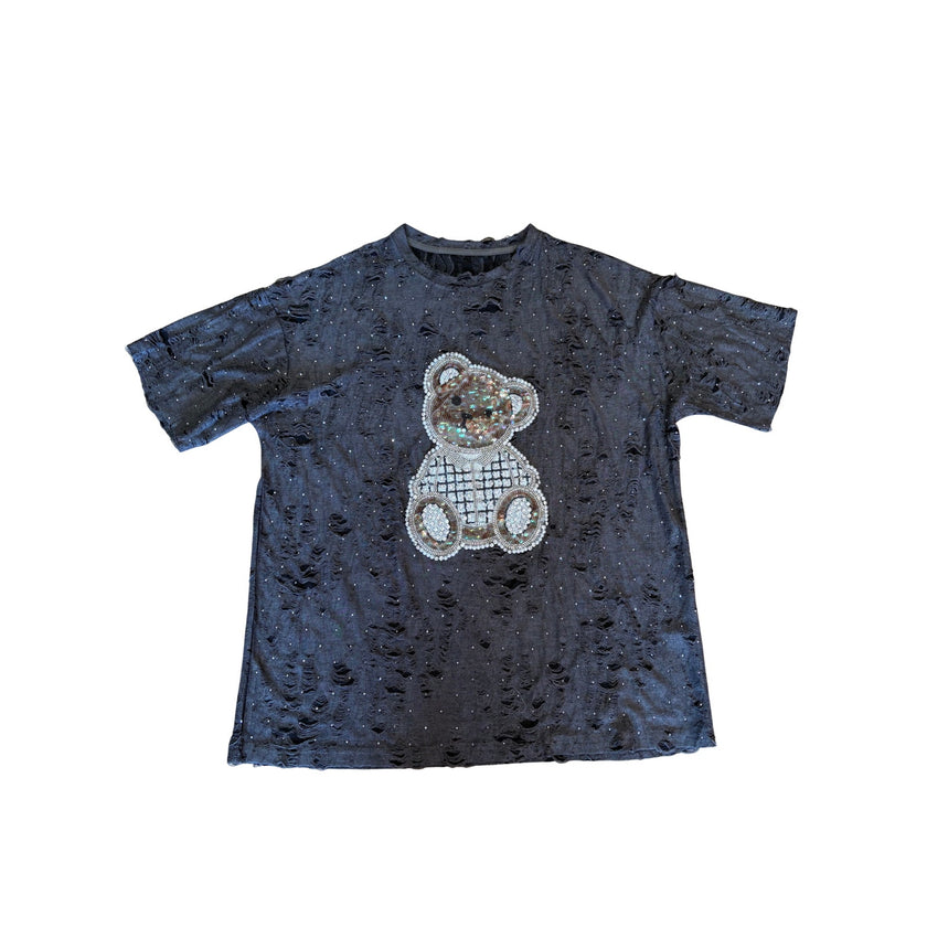 Minime Paris Teddy Bear T-Shirt
