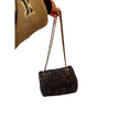 Minime Paris Navy/Gold Tweed XS Sac NWOT