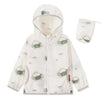 MILKBARN Coastal Crab Hooded Sun Shield Windbreaker Jacket NWT 3/4T