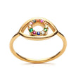 With Love Darling, Rainbow Eye Ring, NWT, Multiple Sizes