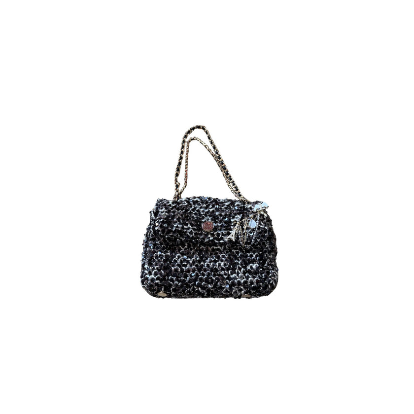 Minime Paris Sequin Tweed XS Sac