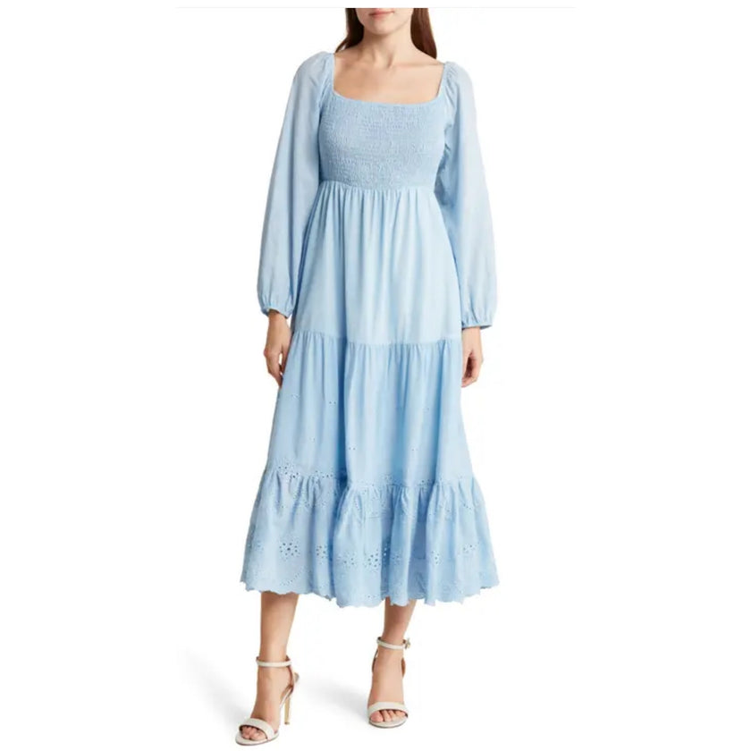 Area Stars, Eyelet Trim Dress, NWT, Medium