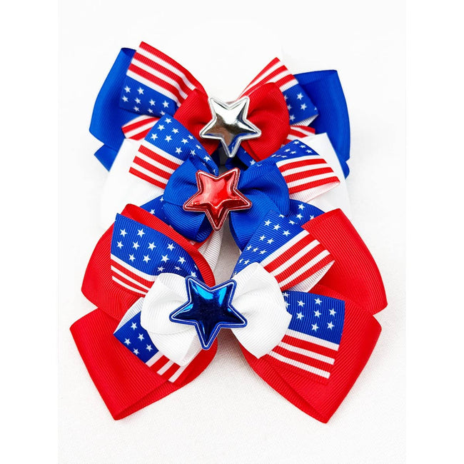 American Flag Bow
