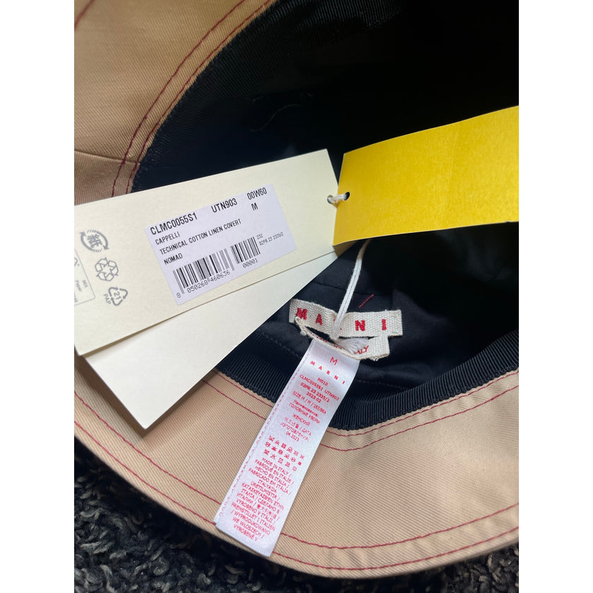 Marni Embroidered Bucket Hat NWT