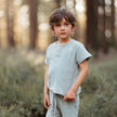 Antebies, Green Terry Shorts Set