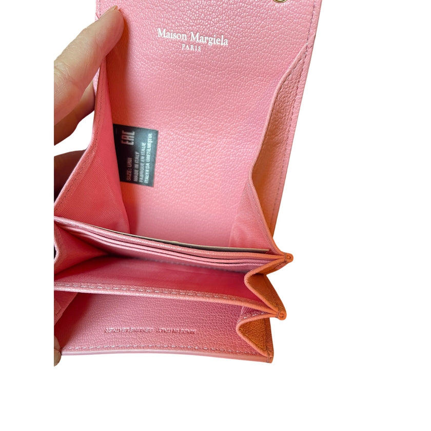 Maison Margiela Four Stitches Leather Accordion Wallet NWT