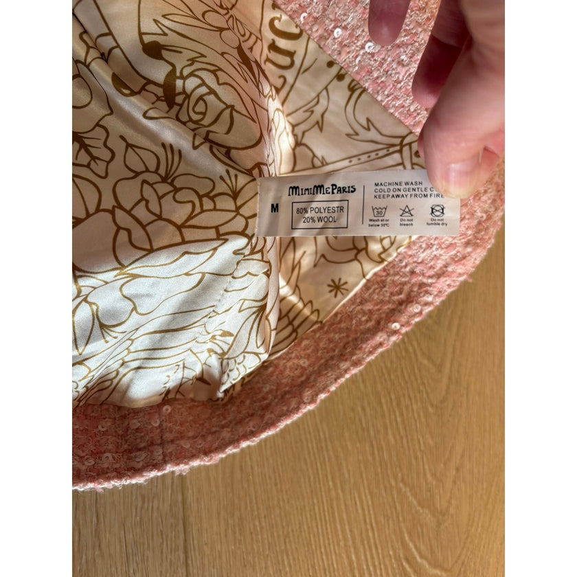 Minime Paris, Pink Tweed Blazer, Med