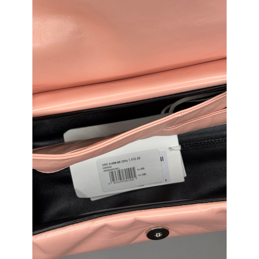 Jil Sander, Cannolo Shoulder Bag, Peach Pearl